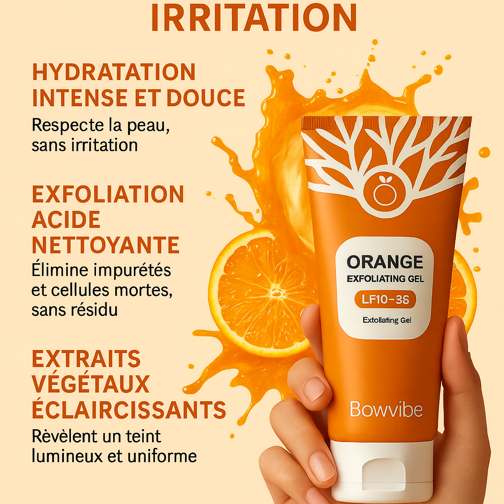 Orange Gel Exfoliant Goodbye Dark Spots & Roughness