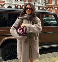 Nina | Scarf Cardigan