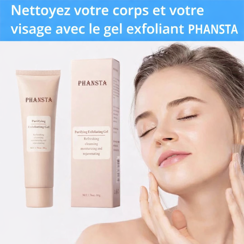HANSTA – Gel exfoliant corps & visage (50 ml)