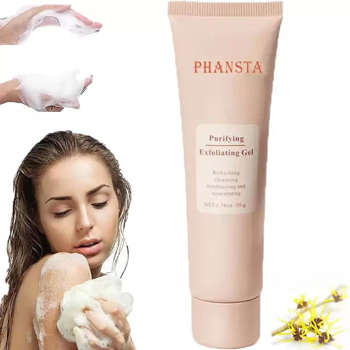 HANSTA – Gel exfoliant corps & visage (50 ml)